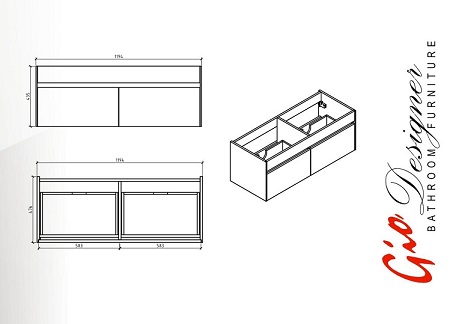 GIO Designer Bathroom Furniture